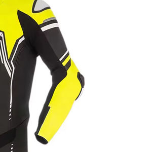 Traje de Carreras de Motocicleta Personalizado para Hombre, de Una Pieza, en Cuero Vacuno con Certificación CE, en Varios Colores, Profesional, Hecho en Pakistán - Product Image 4