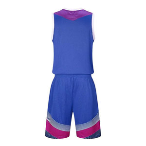 Uniforme de Baloncesto Transpirable, Antibacterial y de Secado Rápido, Tallas Grandes, Corte Regular, Impresión por Sublimación Personalizada, en Venta - Product Image 2