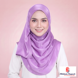 Luxury Chiffon Scarf Soft <b>Silk</b> Feel <b>Head</b> <b>Wrap</b> Shawl OEM ODM Private Label Customized Textile Manufacturer India - Product Image 1