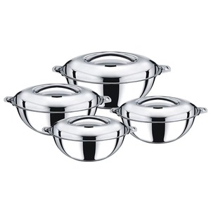 Casserole en acier inoxydable moderne et fiable avec couvercle assorti, compatible lave-vaisselle, écologique, compatible induction, marque KRAFT WORLD - Product Image 4