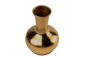 Jarrón de Metal Hecho a Mano Contemporáneo para Arreglos Florales, Adorno Ecológico para el Hogar y la Oficina - Product Image 3