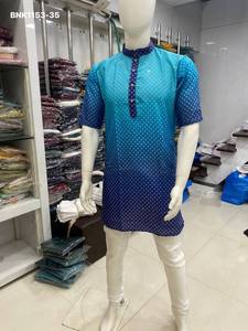 Meilleur fabricant de kurtas et pyjamas en coton PC pour vêtements occasionnels, avec motifs imprimés, de Surat, à prix de gros - Product Image 4