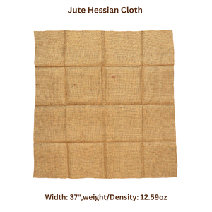 Rollo de tela de arpillera de yute de alta resistencia, tela Natural duradera fuerte de 12,59 oz de ancho para embalaje, envoltura para uso de tabaco - Product Image 2