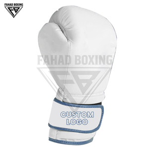 Nuevos Guantes de Boxeo de Piel Sintética PU de Moda, Personalizados, con Contraste de Color, de Buena Calidad, Hechos a Mano, Servicio OEM ODM - Product Image 5