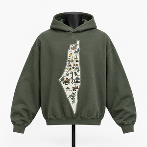 Sudadera con Capucha Personalizada para Hombre, Sudadera Holgada de Estilo Urbano Unisex con Estampado Gráfico Frontal - Product Image 1