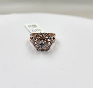 Bague élégante pour femmes en or 14 carats avec diamant taille brillant certifié IGI, designs étincelants pour fêtes et fiançailles, bijoux fins, cadeaux, vente en gros - Product Image 2