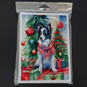 Papillon Lunatique A7 Cartes de Voeux de Noël Pack de 8 Cartes de Note Vierges avec Enveloppes Taille 5x7 - Product Image 3