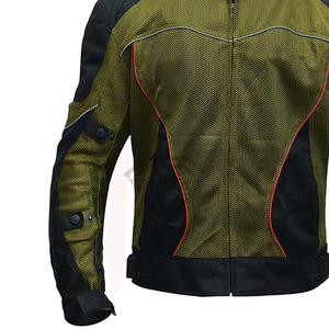 High Quality Breathable Motorcycle Riding Jacket for Unisex Racing with <b>Protectors</b> Windproof Lining and Textile Jacket - Product Image 5