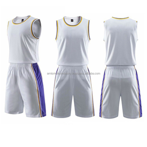Uniforme de Baloncesto Personalizable con Diseño Nuevo en Oferta, Transpirable, 100% Poliéster, Calidad Garantizada, Directo de Fábrica - Product Image 2