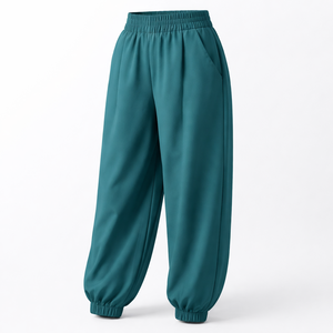 Factory Direct Women's <b>Balloon</b> Leg Trousers Wholesale Supply - OEM Customized Designs - Product Image 3
