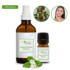 Aromaaaz Jasmine Sambac Hydrosol Agua Floral Líquida 100% Natural en Envase de Plástico para el Cuidado de la Piel - Product Image 5