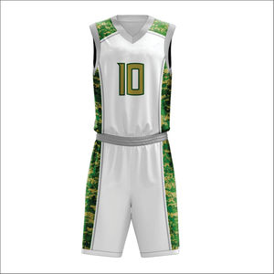 Conjunto de Uniforme de Baloncesto de Verano sin Mangas, 100% Poliéster, Estampado, de Alta Calidad, Transpirable, con Nombre de Equipo Personalizado - Product Image 3
