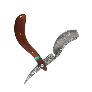 Afeitadora Manual Profesional de Acero Inoxidable Sharp 2026, Maquinilla de Afeitar Plegable de Filo Recto con Cuchilla, 2 Colores - Product Image 1