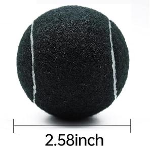 Pelotas de Tenis de Goma Negra de Alta Presión, Pelotas de Entrenamiento Suaves para Playa y Exteriores, Gran Venta para Torneos de Equipos Juveniles - Product Image 3
