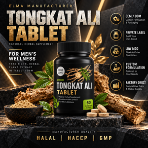Café instantané amer au Ginseng et Tongkat Ali de Malaisie pour hommes, riche en arômes, en sachet, marque privée, fournisseur OEM en gros - Product Image 1