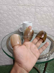 Noorbaba International Poli Animal Style Serviette Anneau Titulaire Ox Corne Agate Buffalo Corne Serviette Décorative Décoration de La Maison - Product Image 3