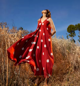 Sleeveless Casual Women Printed Floor Length Long Casual Women dresses For Women Holiday Dress Ladies Outfit Cute Garden Dress - Product Image 1