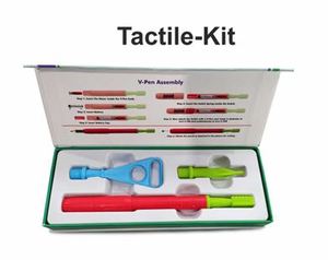 Medilab India Tactile Stimulation Kit V Pen Assembly Therapy Training <b>Tool</b> with <b>Foam</b> Insert Storage <b>Box</b> Custom Packaging - Product Image 4