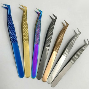 แหนบสแตนเลสกันไฟฟ้าสถิต ปลายเรียบ สำหรับต่อขนตาปลอม ขนาด 10 มม. ปลายแหลม - Product Image 6