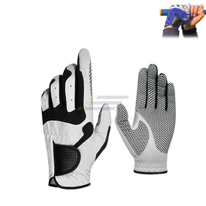 Custom Logo Men Durable Golf <b>Gloves</b> Microfiber Palm Anti-Slip <b>Grip</b> Hook Loop Closure Flexible Fit Training Sports <b>Gloves</b> - Product Image 5