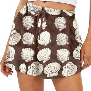 Shorts de Camuflaje con Estampado de Hojas de Arce para Mujer, Shorts Deportivos de Cintura Alta, Proveedor Mayorista - Product Image 1
