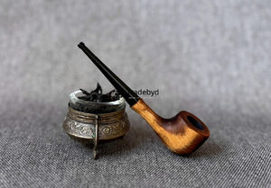 Pipa de Tabaco Moderna Hecha a Mano con Madera Natural y Acabado de Laca Ecológica por Tradebyd - Product Image 2