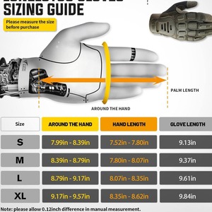 New Customizable Leather Gloves Outdoor Wear Resistant Non <b>Slip</b> UV Protection for Men Women Competition Training - Product Image 6
