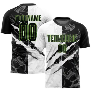 ชุดเสื้อกีฬาแบบซับลิเมชั่นพรีเมียม OEM แบบกำหนดเอง ผ้าระบายอากาศ ซับเหงื่อ ชุดกีฬาประสิทธิภาพสูง ชุดยูนิฟอร์มทีมแบบสั่งทำพิเศษ - Product Image 6