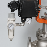Vanne de régulation à diaphragme pneumatique avec corps en acier inoxydable pour les conduites de processus industriels