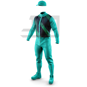 Uniforme Personalizado para Equipo de Béisbol, Conjunto de Camiseta y Pantalones Cortos, 100% Poliéster, Sublimado, con Nombres, Números y Logotipos Impresos, Antibacteriano, Deportivo - Product Image 1