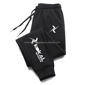 Pantalones Jogger para hombres y mujeres Unisex Tela transpirable Cierre de cordón Suave y cómodo Streetwears - Product Image 1