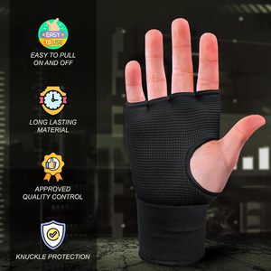 Gants d'entraînement Farabi personnalisés avec logo, vente en gros, bandages de boxe, MMA, Muay Thai, équipement d'arts martiaux, rembourrage en gel - Product Image 5