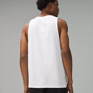 Camisetas Deportivas de Algodón Tejido Transpirable de Alta Calidad, con Logotipo Personalizado en la Parte Delantera, Chaleco Informal para Gimnasio para Hombre - Product Image 4