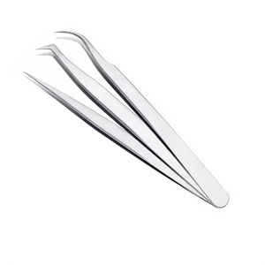 แหนบต่อขนตาโค้งตรง 3 ชิ้น ยี่ห้อ Subhan International Professional ผลิตจากสแตนเลส 45 องศา ทนทาน ขนาด 10 มม. - Product Image 5