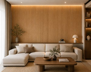 Decorative Solid Wood Waterproof Moisture-Proof Minimalist Panels for Modern Hotel & Mall Use - Product Image 6