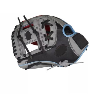 High Quality Leather Comfortable Baseball Batting <b>Gloves</b> Catcher Right-Handed Adjustable Wrist Strap Non-Slip Customizable <b>Glove</b> - Product Image 6