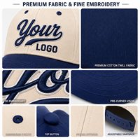 Gorra de Béisbol Personalizada con Bordado 3D, Parches Delanteros y Traseros, Ajustable con Cierre a Presión, para Deportes al Aire Libre, Venta al Por Mayor, Personalizable