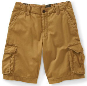 Best Quality Men's Casual Cargo Shorts 100% Cotton Loose Fit Six Pocket Canvas with Button - Product Image 1