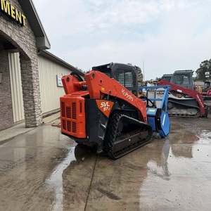 Direct Supplier New Kubota skid steer with forestry <b>mulcher</b> Bucket In Stock Hot Selling Skid Steer Loader with Kubota Engine - Product Image 4