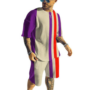 Conjunto de Pantalones Cortos para Hombre, Diseño Nuevo, Ropa Casual, Conjunto de Pantalones Cortos para Hombre, Ropa de Verano, Venta al por Mayor - Product Image 3