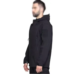 Veste de pluie pour homme, imperméable, avec fermetures éclair et poches, pour la randonnée, les sports de plein air, le camping, l'escalade, le trekking, coupe-vent - Product Image 2