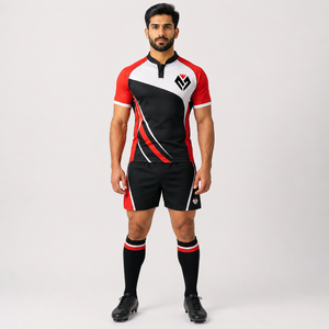 Uniforme de Rugby de Secado Rápido y Transpirable, Construcción Cómoda, Ligero, Uniforme de Rugby de Alto Rendimiento, Ropa Deportiva Profesional - Product Image 1