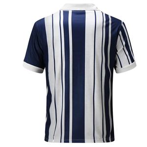 Polos décontracté coton Slim Fit style rétro sulimation imprimé polo à manches courtes tortue appelant Patchwork travail chemise de golf - Product Image 2