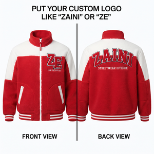 240g Soft Premium Polyester Polar Fleece Full Zip Color Block <b>Jacket</b> Custom Embroidery Patch Logo Design <b>Waterproof</b> Men's - Product Image 1