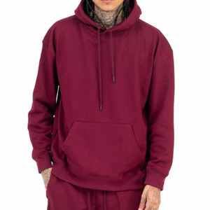 Sweat-shirts à capuche pour hommes, coupe classique, couleurs unies, décontractés, en coton, pour l'automne - Product Image 4