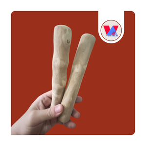 ไม้กาแฟคุณภาพสูงสำหรับสัตว์เลี้ยง ช่วยขจัดคราบหินปูน ของเล่นสัตว์เลี้ยงที่ยั่งยืน ทำจากไม้ชวา ทนทาน เป็นธรรมชาติ สำหรับสัตว์เลี้ยงทุกขนาด - Product Image 1