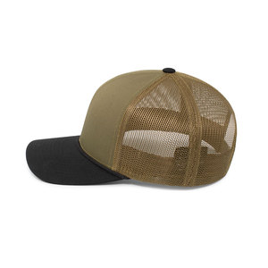 Mens Mesh Back Trucker <b>Hat</b> Durable Lightweight Curved Brim Adjustable Outdoor Cap for Hiking Fishing and Gym Activities - Product Image 4