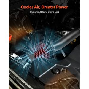 Sistema de Admisión de Aire Frío de 3.5 Pulgadas con Protector de Calor y Kit de Filtro de Alto Flujo D0100X3W74X Compatible con Challenger/Charger 3.6L 2011-2023 - Product Image 4