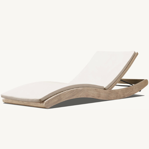 เก้าอี้พักผ่อนทำจากไม้สักคุณภาพสูง ดีไซน์ทันสมัย เหมาะสำหรับใช้งานกลางแจ้ง ทนทานและคุณภาพดี - Product Image 3