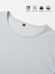 Camiseta de Fútbol Americano Sublimada de Alta Calidad al por Mayor, Hecha de Malla de Poliéster/Spandex, Transpirable, para Correr, Hacer Ejercicio y Ciclismo - Product Image 3